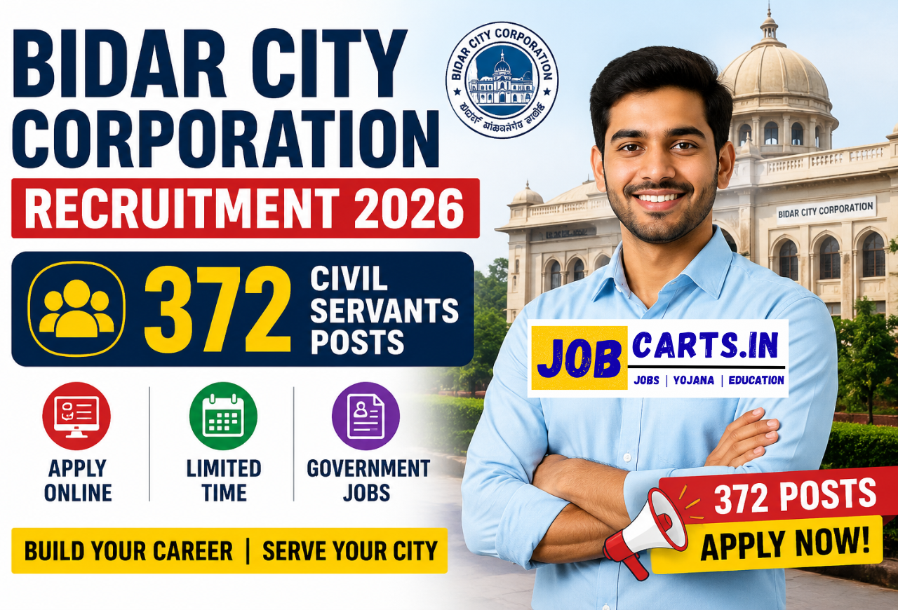 Bidar City Corporation Recruitment 2026