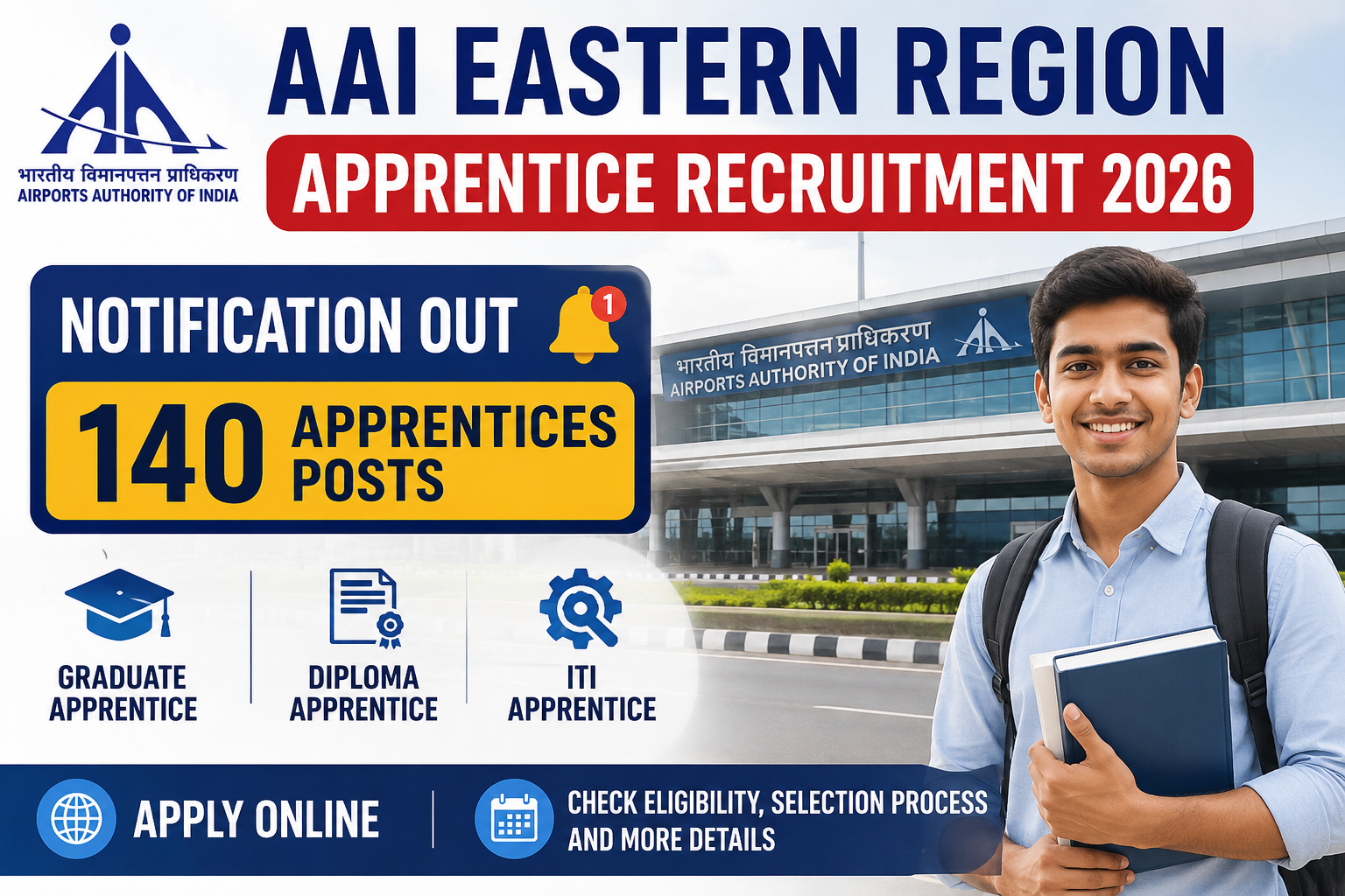 AAI Apprentice Recruitment 2026 Poster